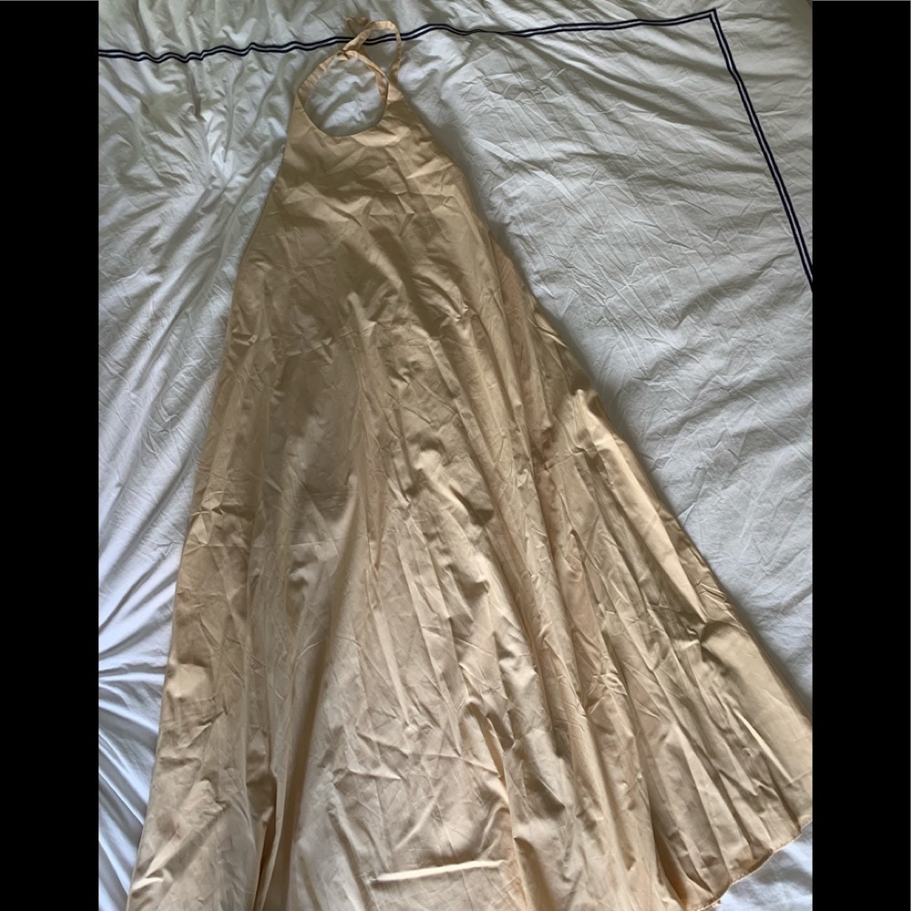 Zara summer long halter dress new with tags